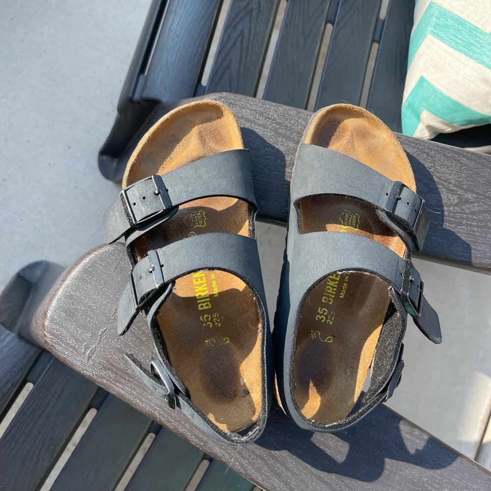 suede leather Birkenstock’s